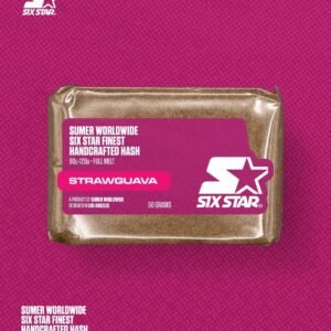 Strawguava – Sumer Six Star Full Melt Hash