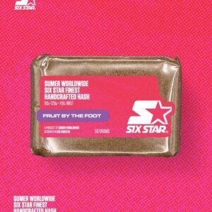 Fruit By The Foot – Sumer Six Star Full Melt Hash