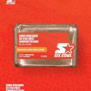 Mandarin Orange – Sumer Six Star Full Melt Hash