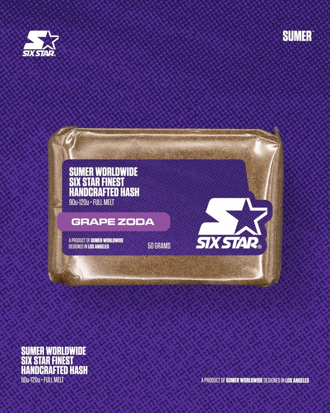 Grape Soda – Sumer Six Star Full Melt Hash