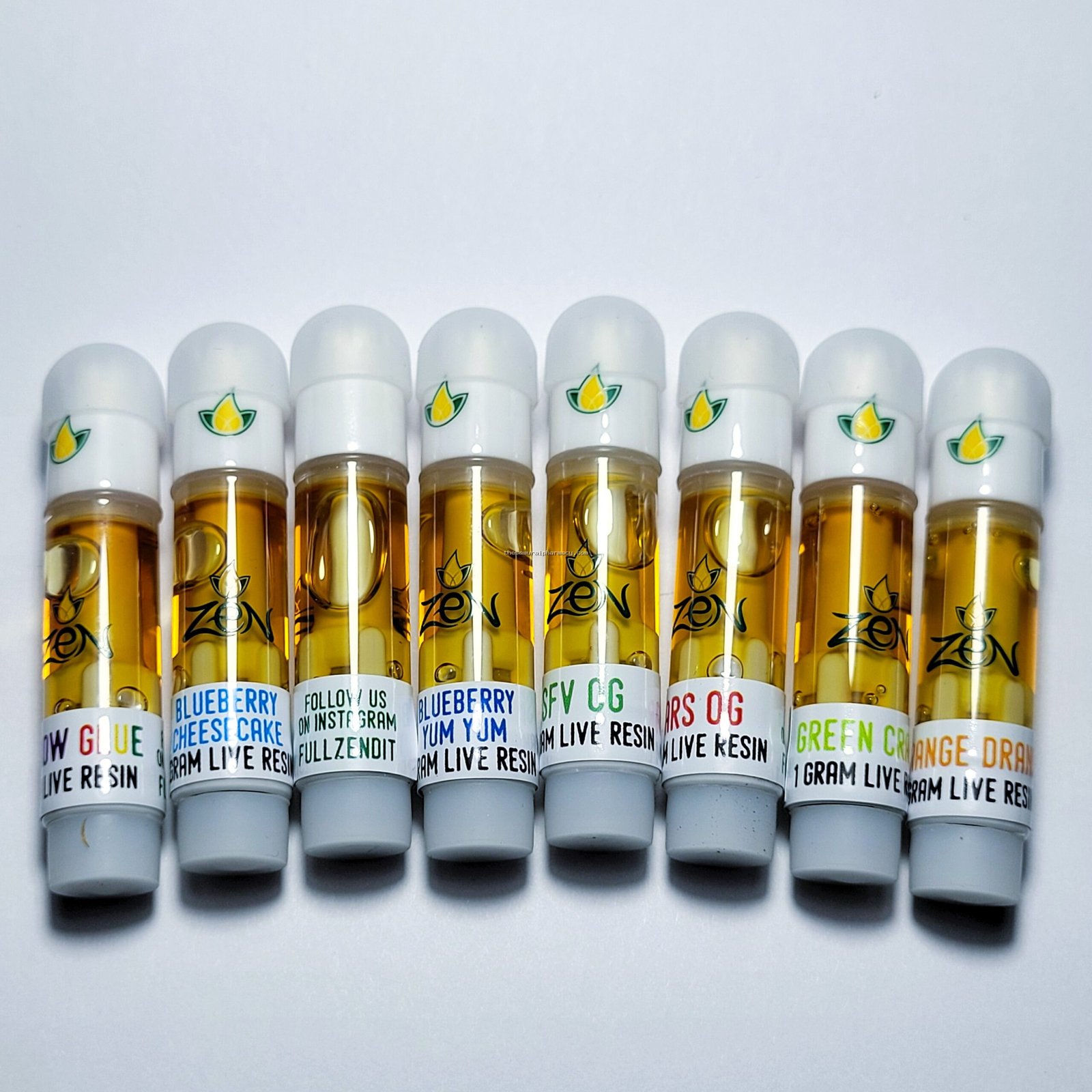 Zen Extracts Live Resin Cartridges