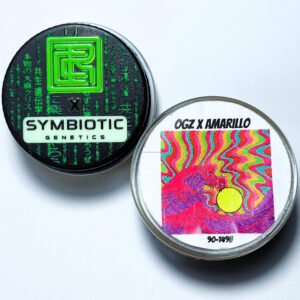 Real Cannabis Chris x Symbiotic Genetics ‘OGZ x Amarillo’ Cold Cure Live Rosin 90-149u