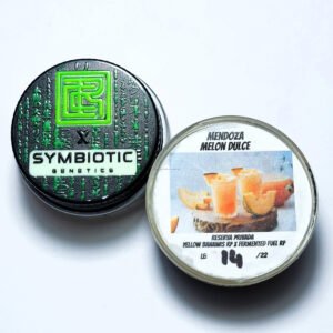 Real Cannabis Chris x Symbiotic Genetics ‘Mendoza Melon Dulce’ LE Reserva Privada Cold Cure Live Rosin 90-149u